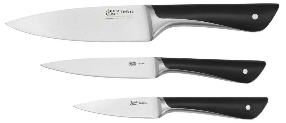 Jamie Oliver Tefal Knife Set 3 Pcs Chef - Kuechengeraet
