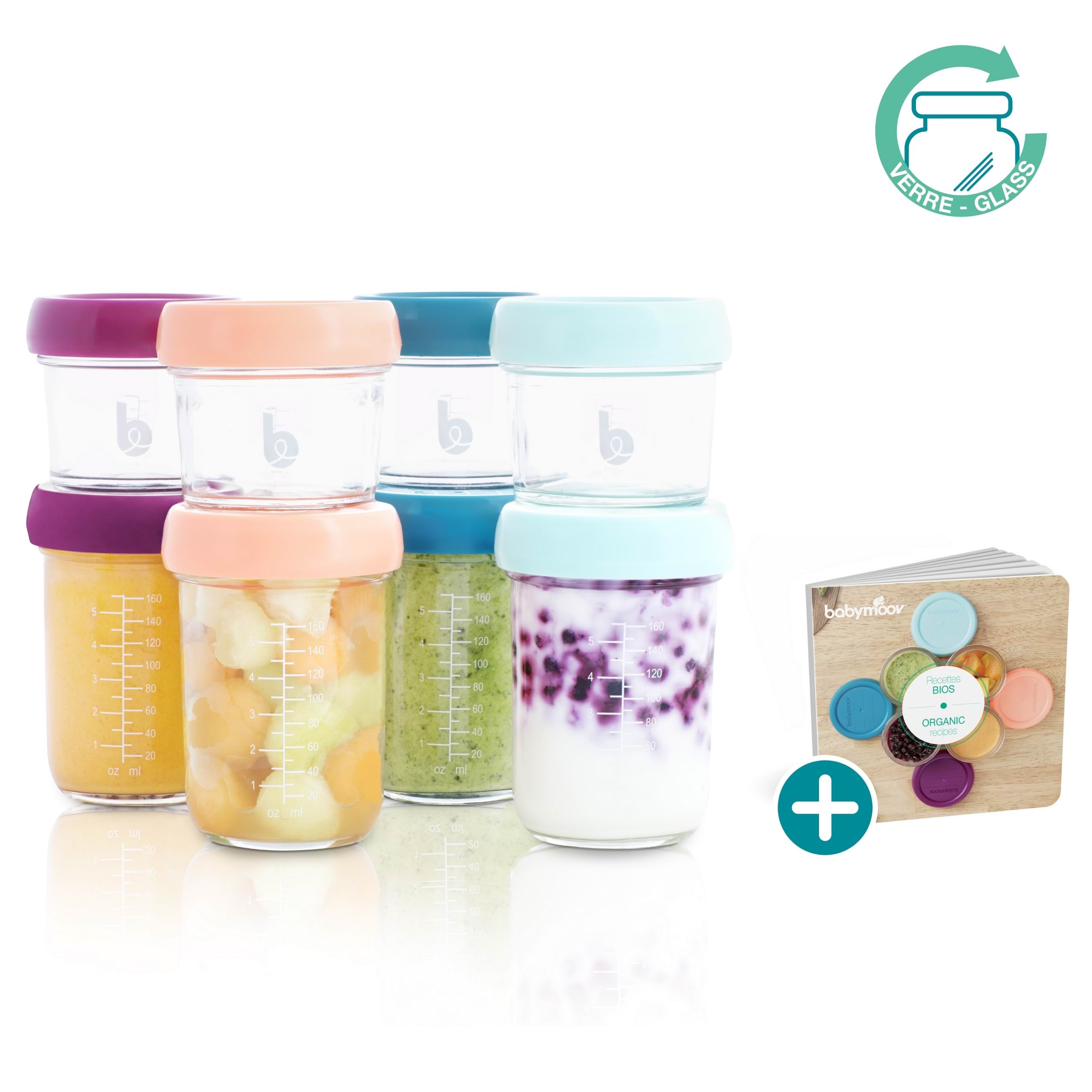Babymoov Glass Babybols - Multi Set - Babypflege A004312