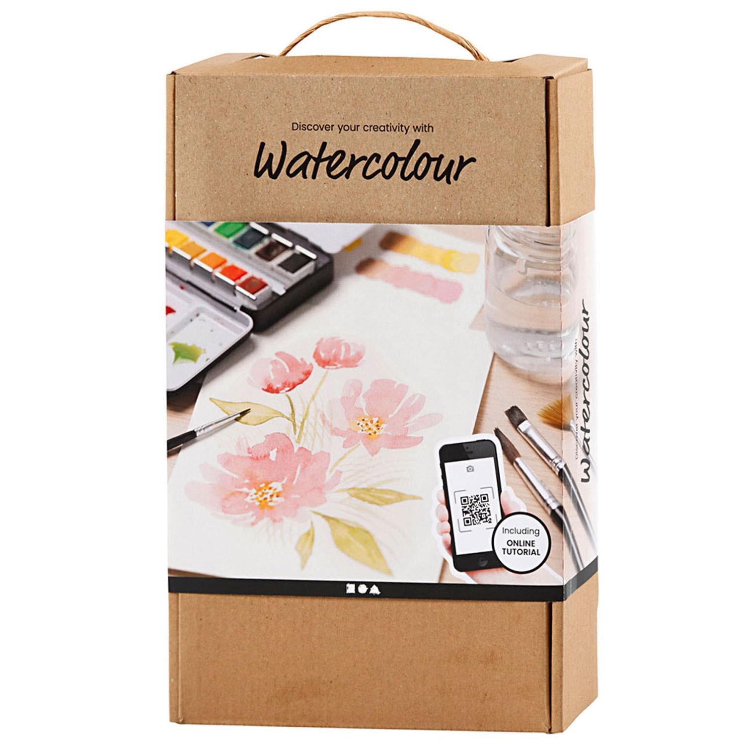 Creativ Company Watercolor Discover A5 Set - Hobby Zubehoer 34249