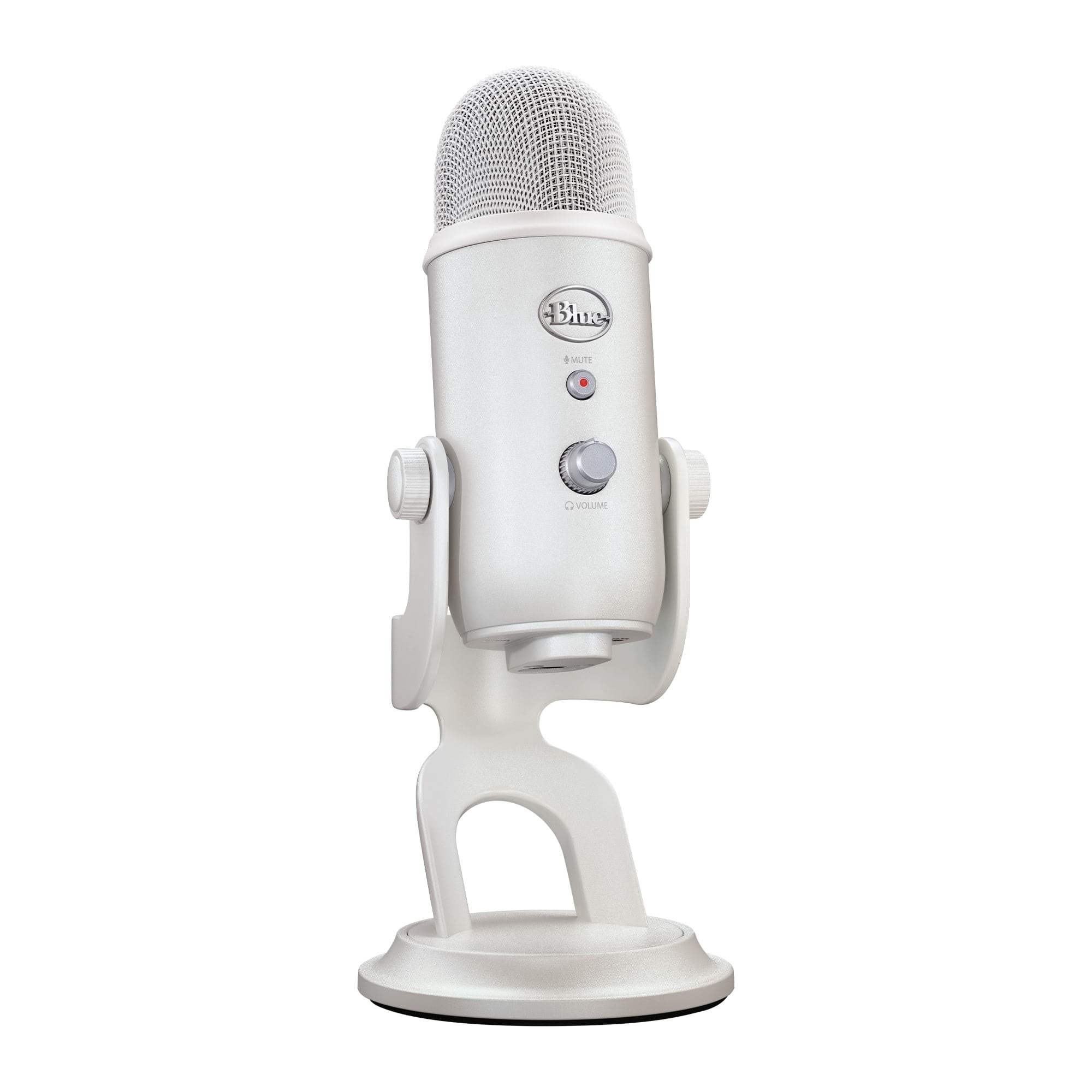Blue Mic Yeti Usb - Offwhite - Microphone For Windows PC And Mac - Mikrofone Weiß 988-000533
