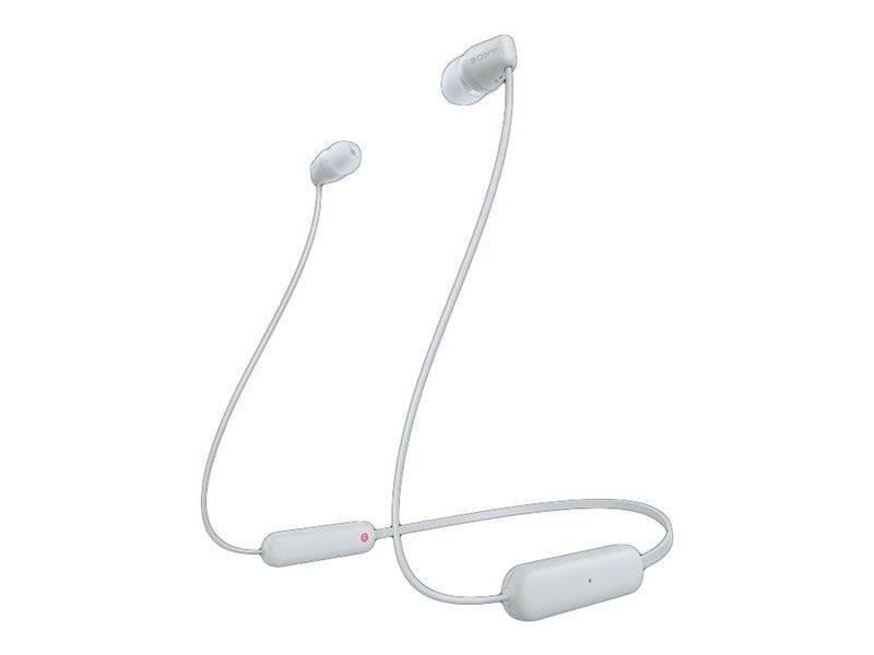 Kopfhörer - Sony Wi-c100 - Wireless In-ear Headphones - White - Kopfhoerer/headsets