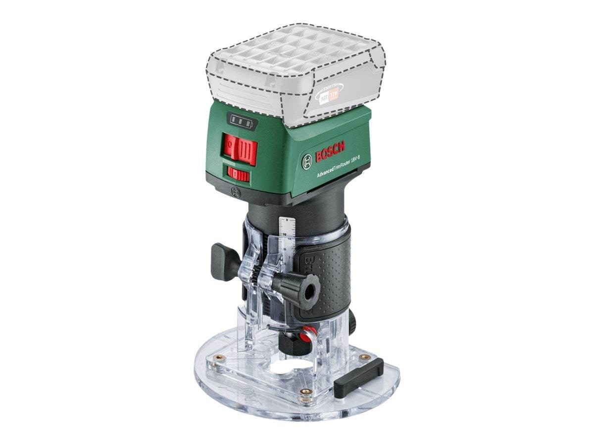Bosch 06039d5000 Advanced Trim Router 18v-8 (Solo) - Haus Garten