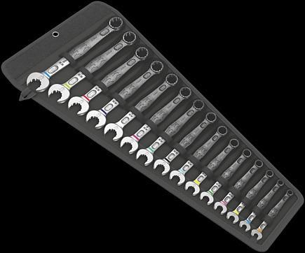 Wera 6003 Joker 15 Set 1 Combination Wrench Set 15 Pieces - Haus Garten