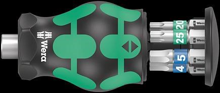 Wera Kraftform Kompakt Stubby Magazine 3. 6 Pieces - Handwerkzeuge