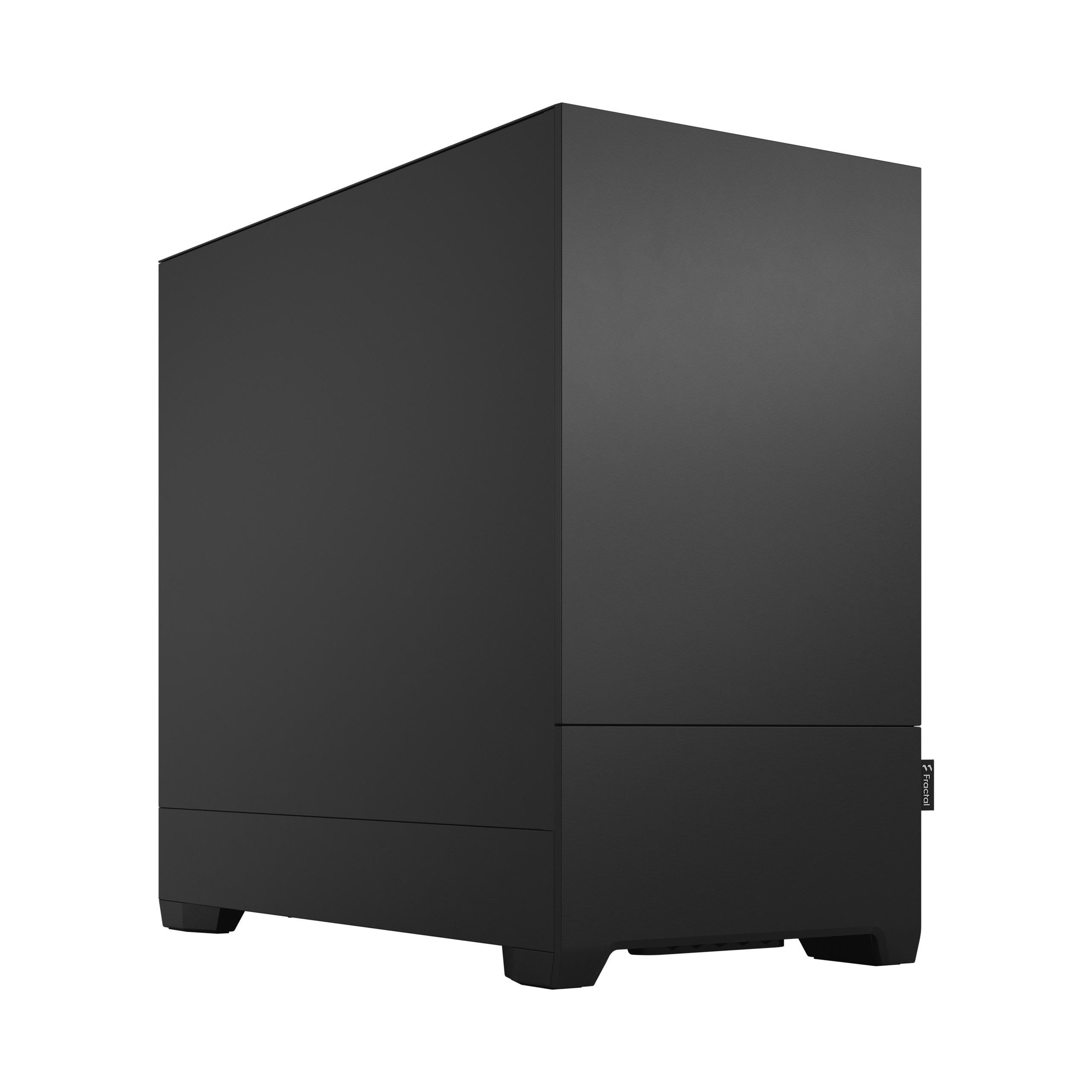 Fractal Design Pop Mini Silent - Black Solid - Gehäuse - Miditower - Schwarz - Gehaeuse