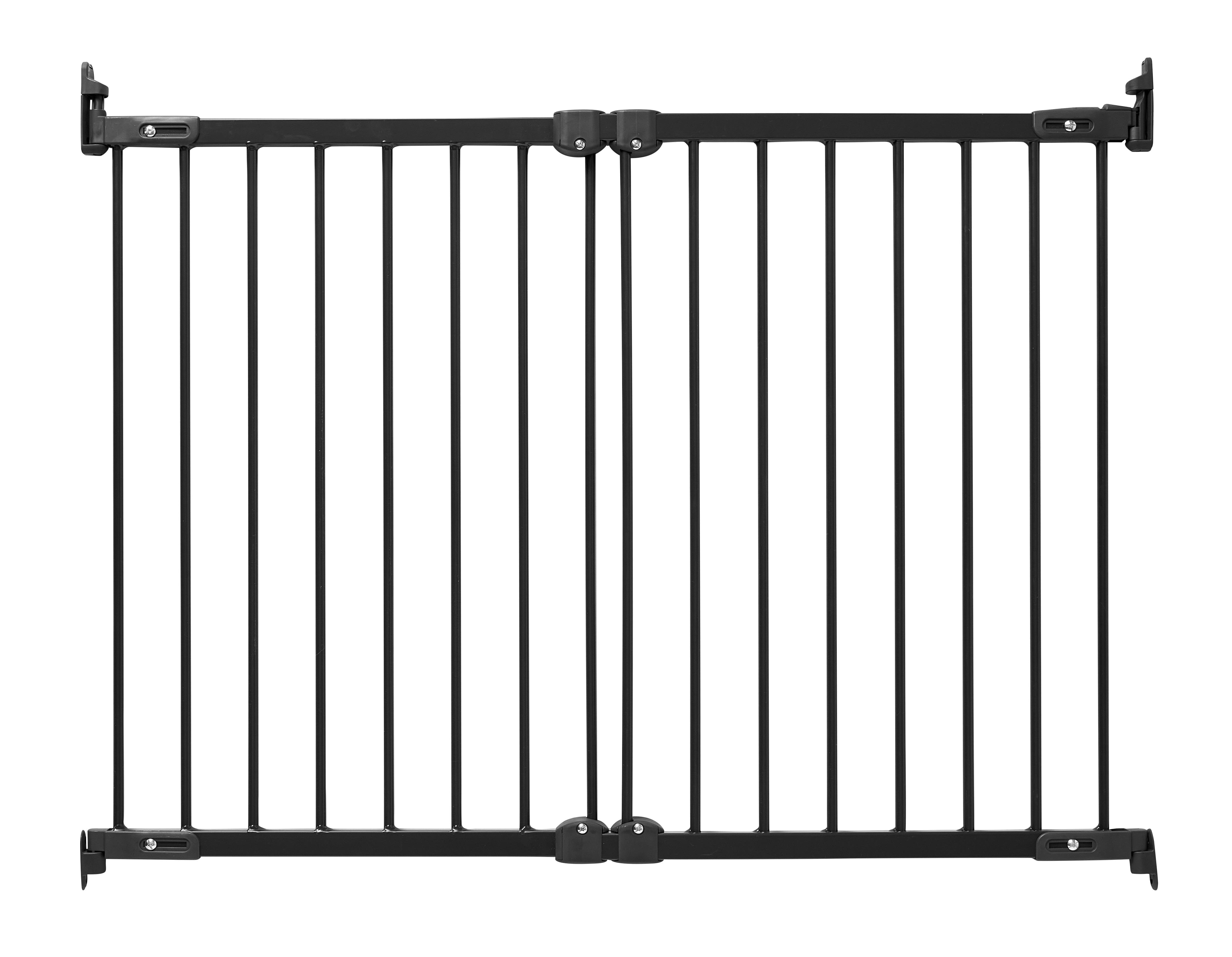 Babydan Flexifit Safety Gate Metal Black 67-105.5 cm - Babypflege
