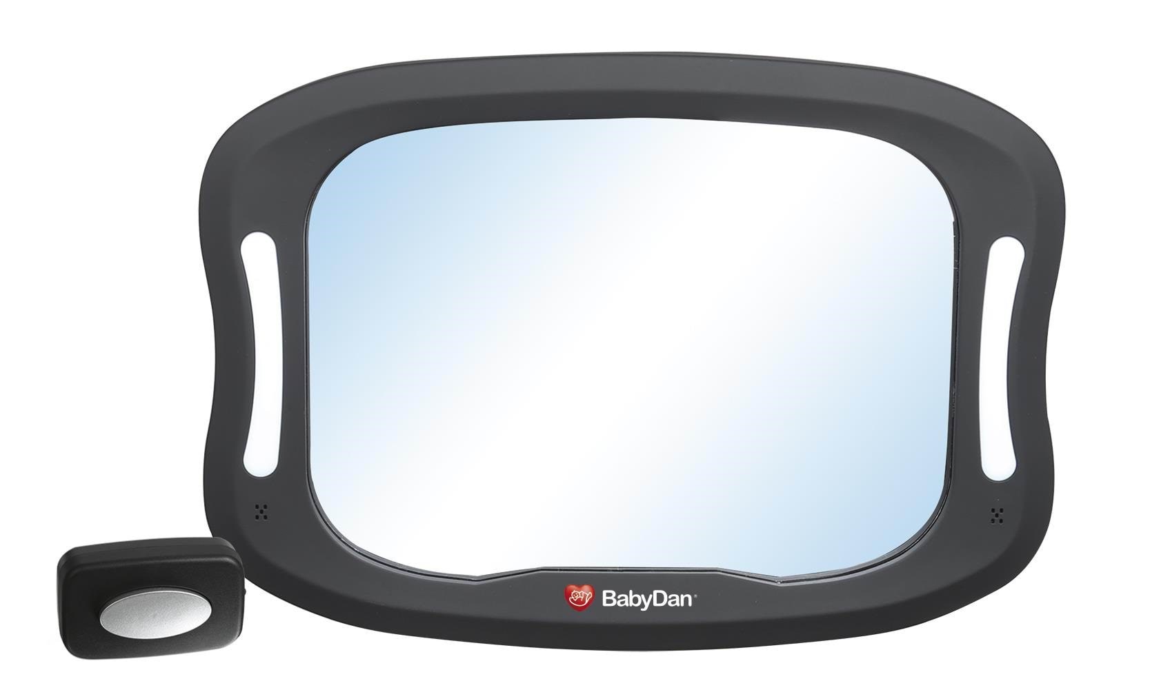 Babydan Car Seat Mirror With Led Light - Babypflege