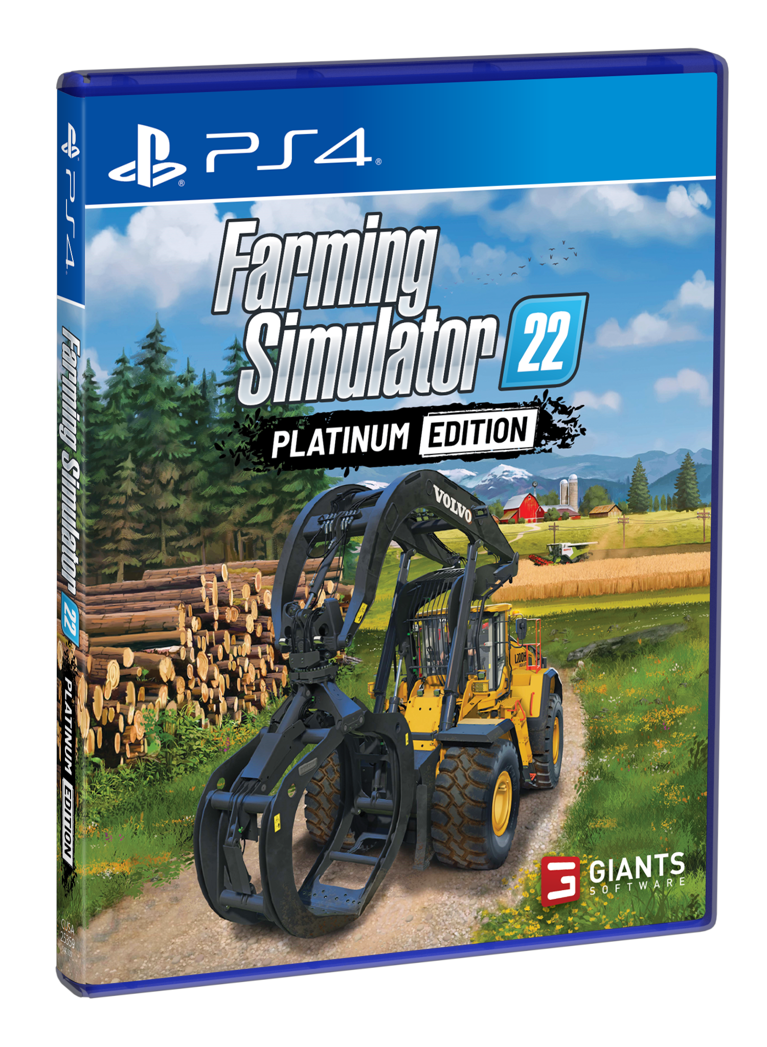 Farming Simulator 22 (Platinum Edition) - Sony Playstation 4 - Simulator - Pegi 3 - Spiele 4064635400365