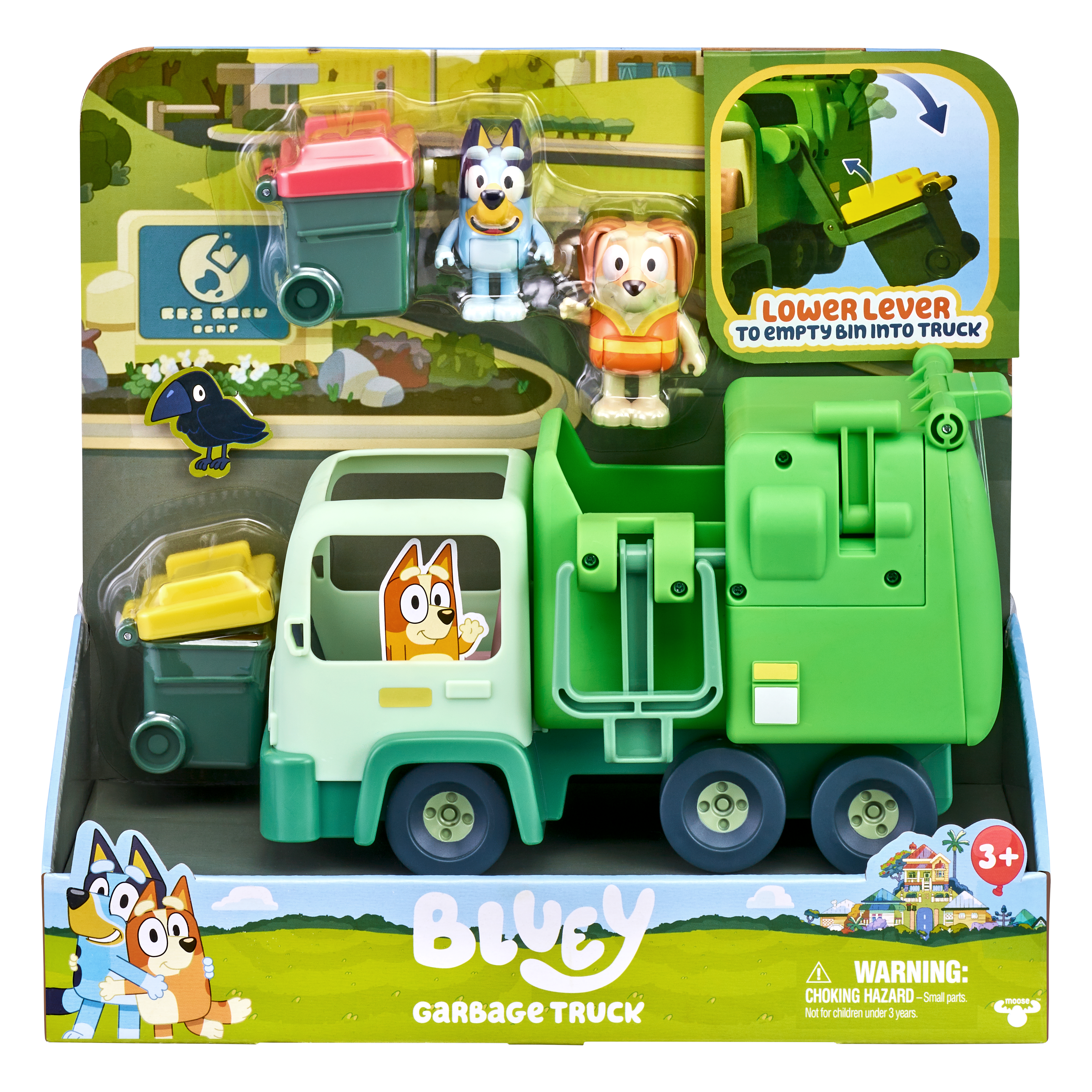 Bluey Garbage Truck Playset - Spielzeugauto