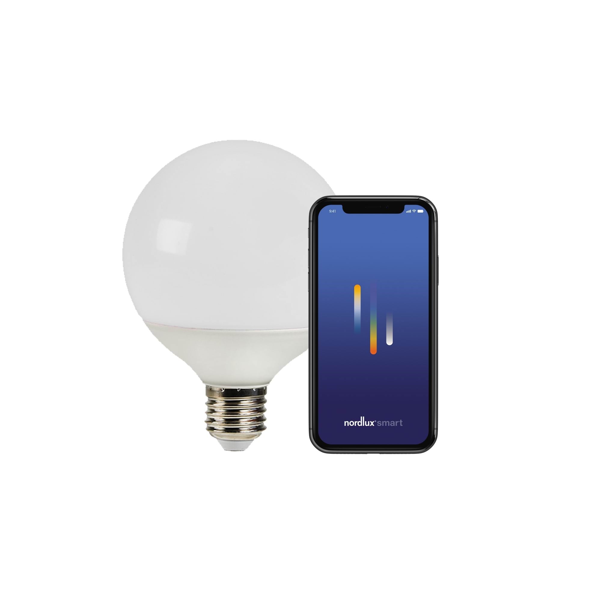 Nordlux Smart E27 Leuchtmittel 9W 2200-6500+Rgb Frosted - Smart Home 2270092701