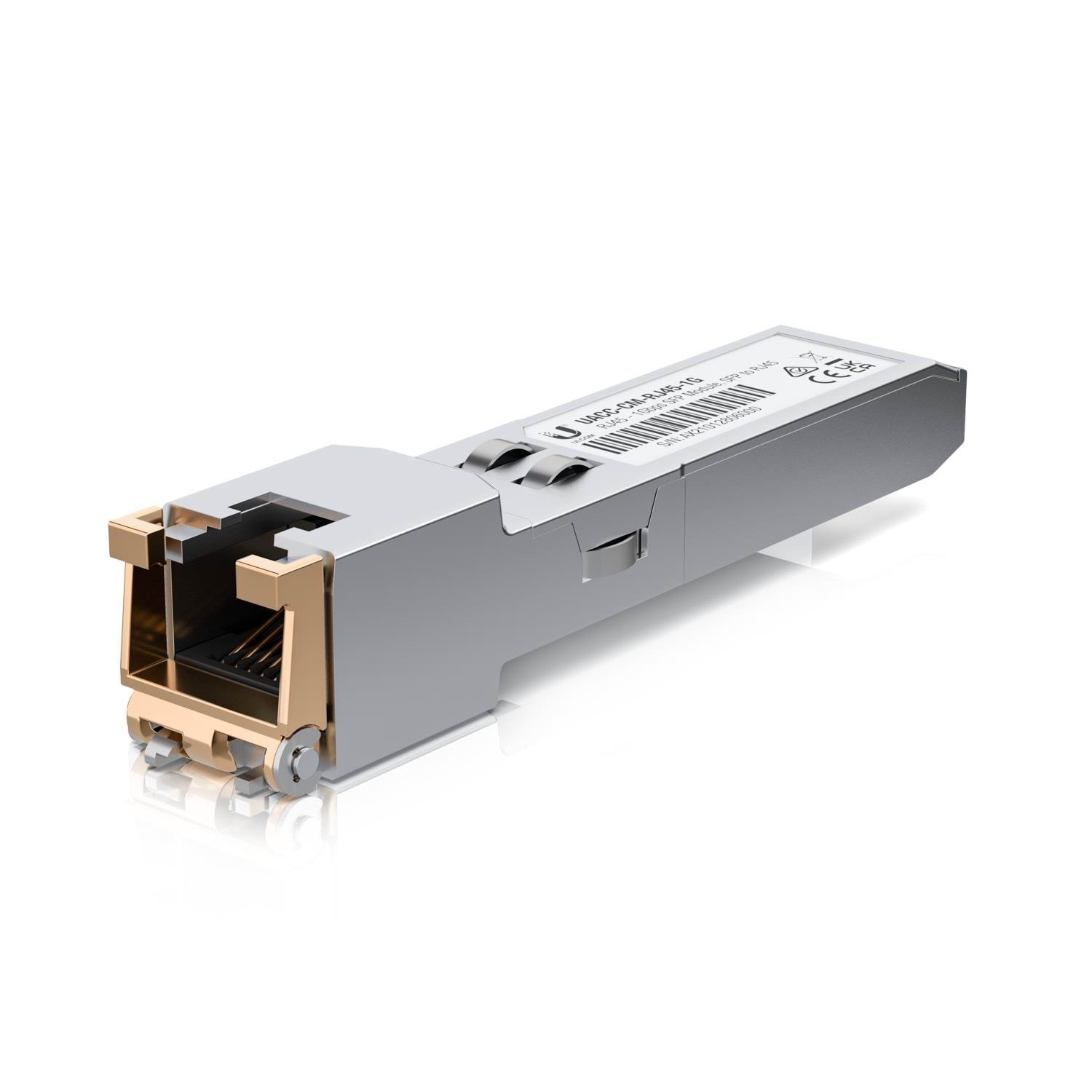 Ubiquiti Sfp to Rj45 Adapter 1G - Repeater Transceiver Uacc-cm-rj45-1g