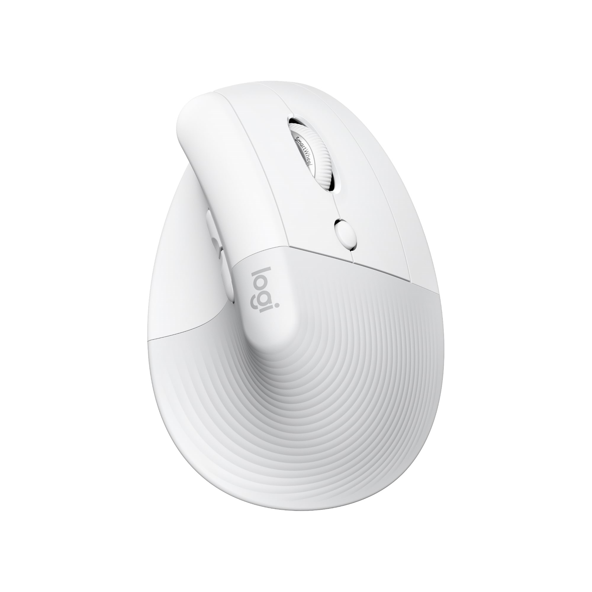 Logitech Lift For Mac Vertical Ergonomic Mouse - Offwhite - Ergonomische Maus (Weiß)