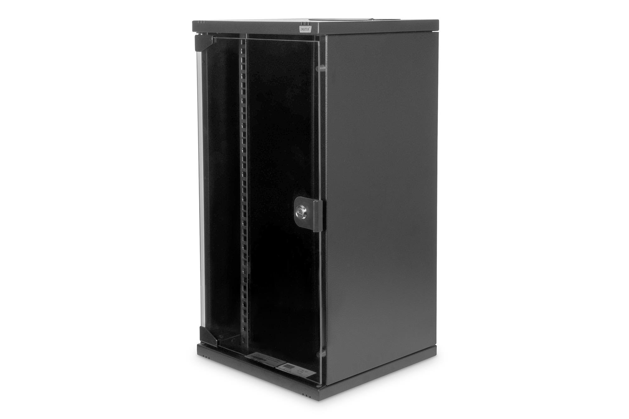 Digitus Dn-10-12u-b - 12u - Wall Mount Rack Cabinet - Rack Gehaeuse