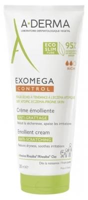 A-derma Exomega Control Anti-itching Emollient Cream Eco-slim Tube 200ml - Koerperpflege 3282770149678