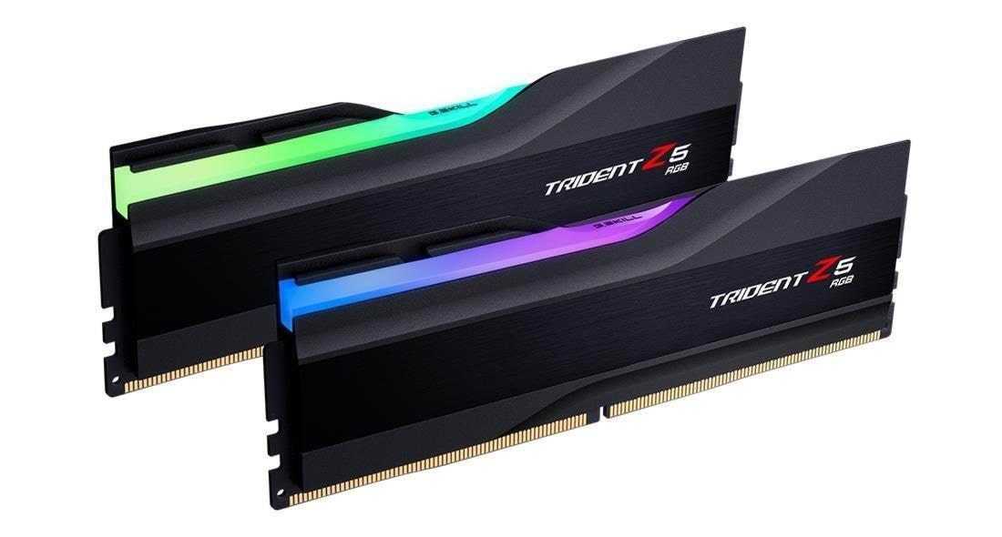 G.Skill Trident Z5 Rgb Ddr5-6000 - 64gb - Cl30 - Dual Channel (2 Pcs) - Intel Xmp - Schwarz Mit Rgb - Ram