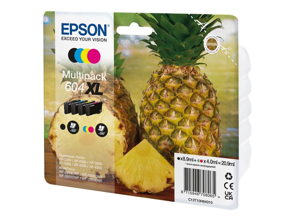 Epson 604xl Multipack - 4-pack - XL - Black Yellow Cyan Magenta - Original - Ink Cartridge - Druckerzubehoer Tinte Toner
