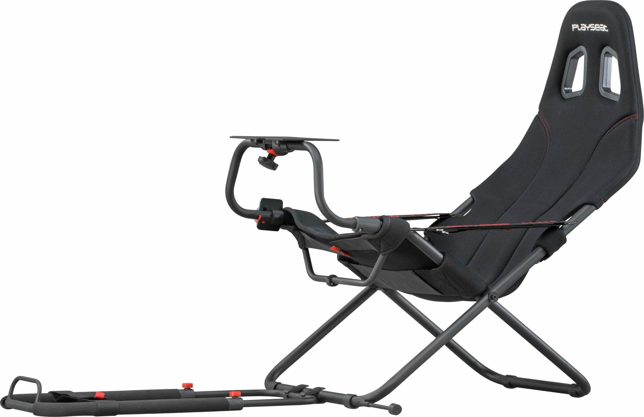 Playseat Challenge Actifit Sim-racing-cockpit - Schwarz - Metal Base - Bis zu 120 kg - Gaming Stuehle