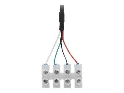 Teltonika Power Cable With 4-way Screw Terminal - Stromkabel Intern Schwarz Pr2fk20m