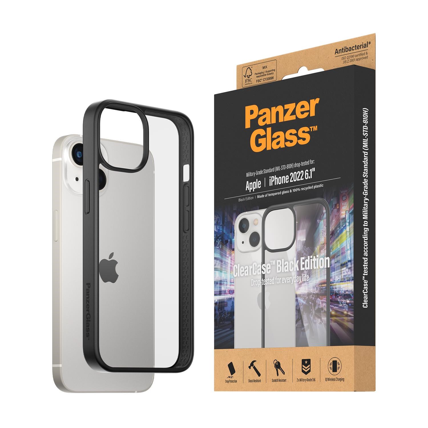 Panzerglass Clearcase Apple Iphone 14 | 13 | Black - Handys Cover Cases