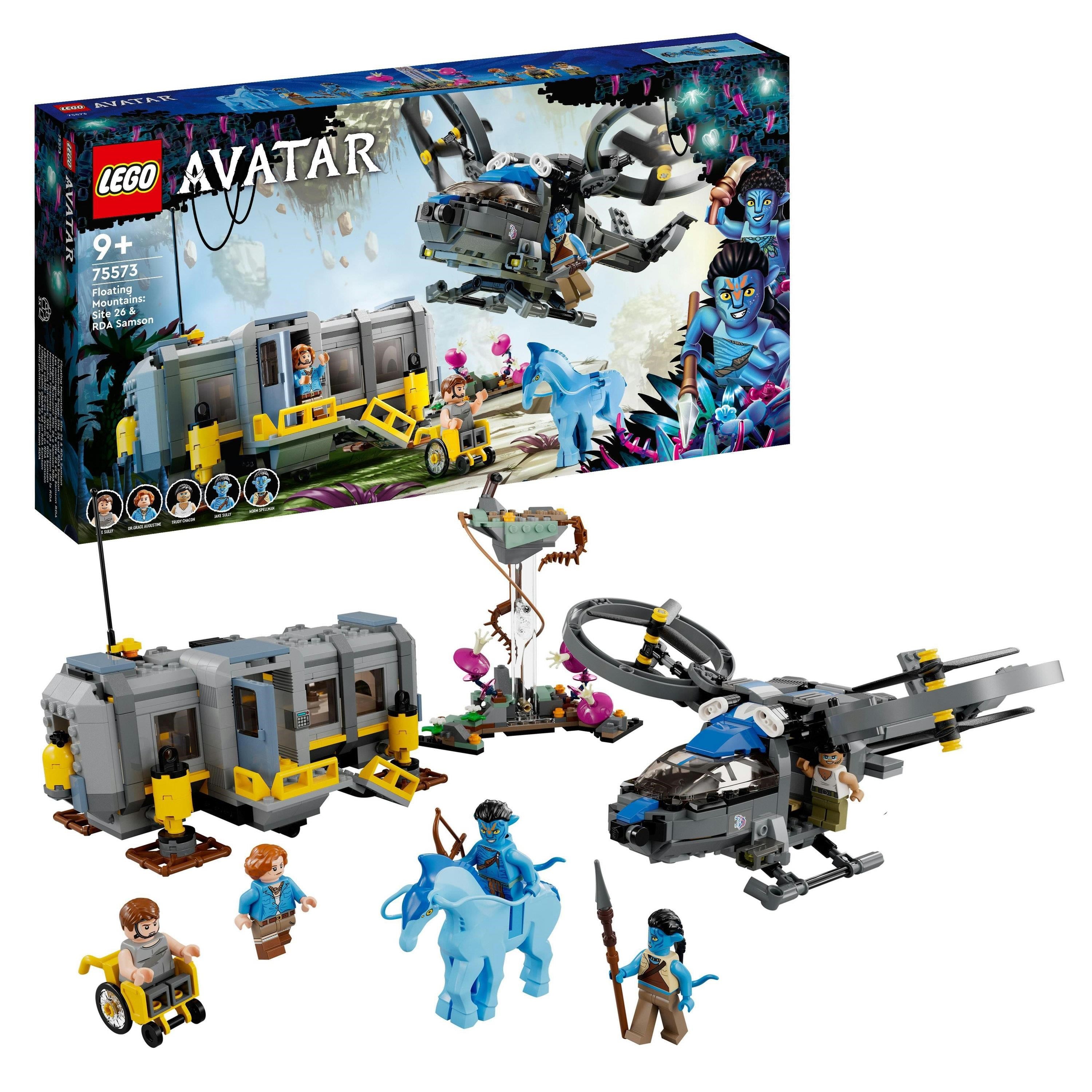 Lego Avatar 75573 Schwebende Berge: Site 26 Und Rda Samson