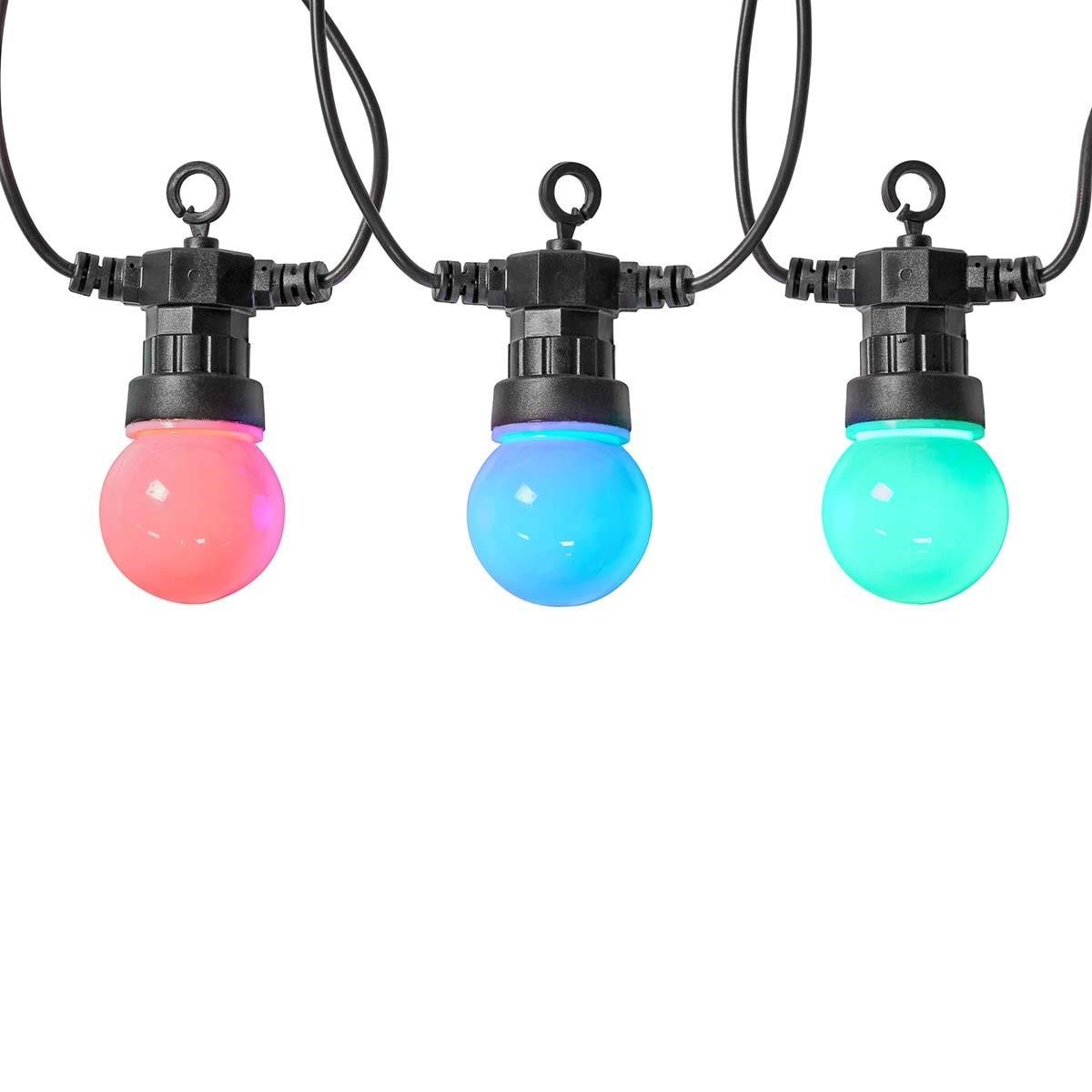Nedis Smartlife Party Light Bulbs - 10 Meters With 20 Bulbs - Rgb - Smart Home Wifilp03c20