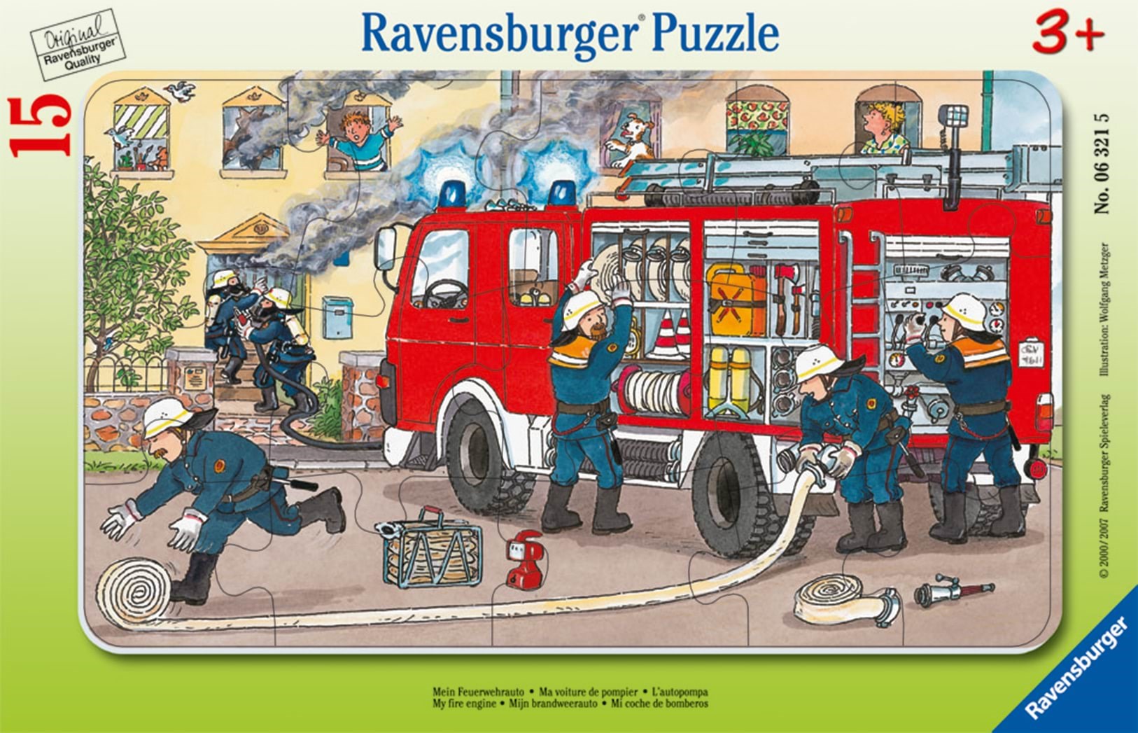 Ravensburger My Fire Engine 15p - Puzzle 6321