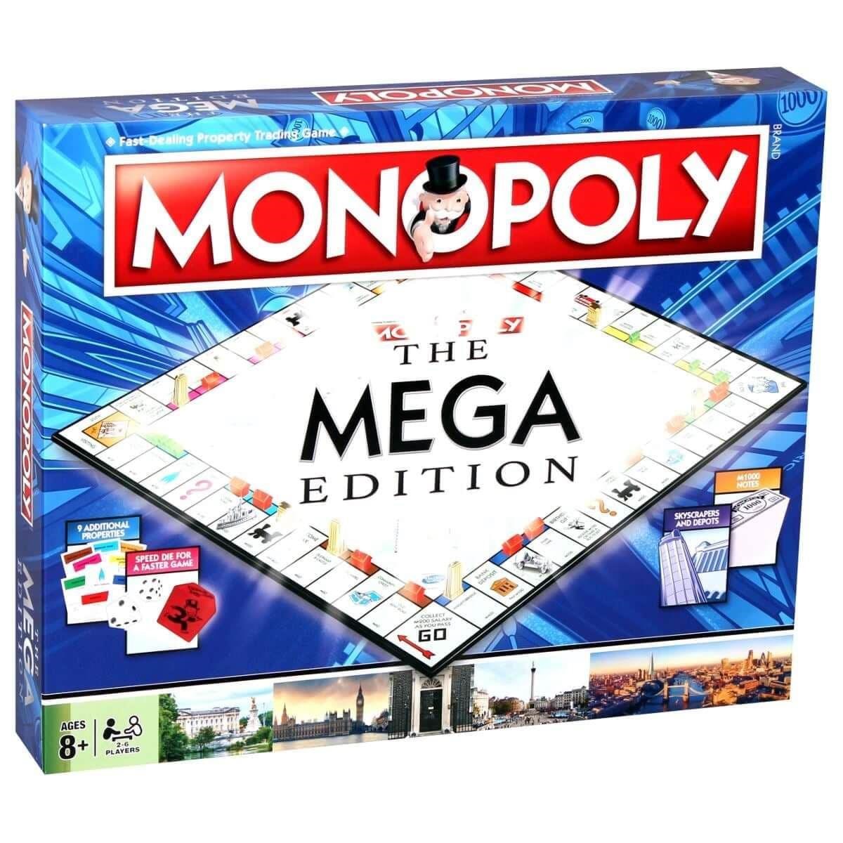 Winning Moves Monopoly Mega Edition (English) - Brettspiele