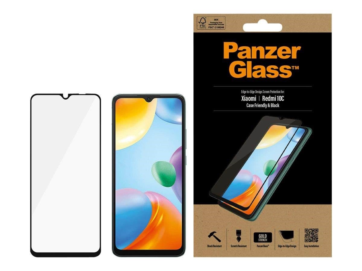 Panzerglass Screen Protector Xiaomi Redmi 12c | 10c - Handys Schutzfolie Panzer8060