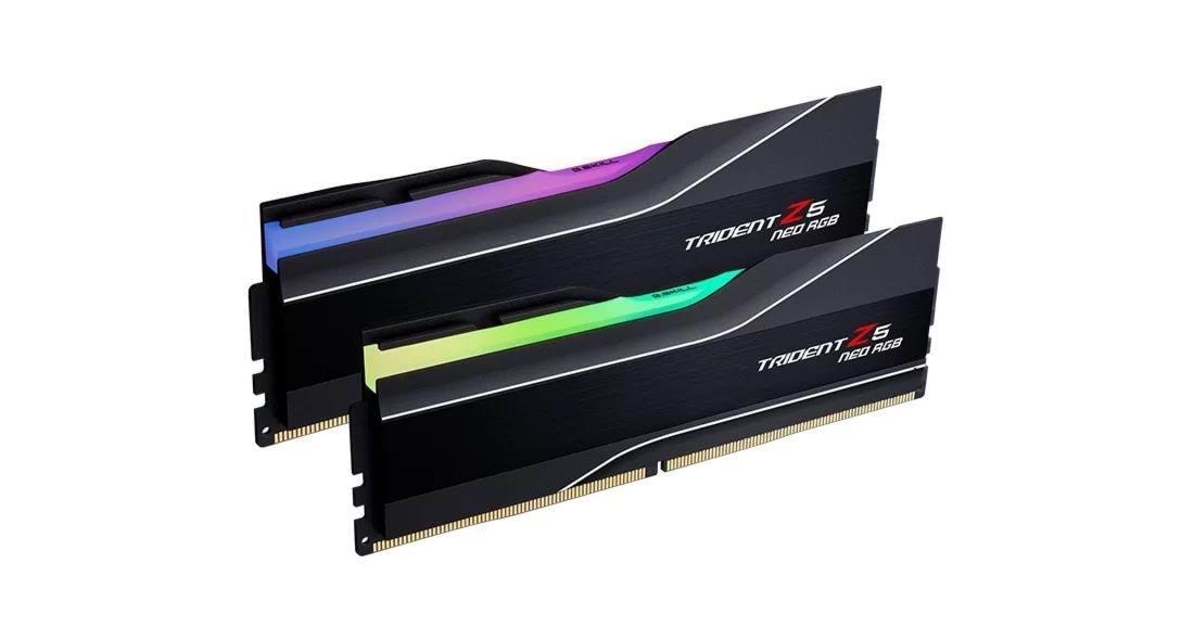 G.Skill Trident Z5 Neo Rgb Ddr5-6000 - 32gb - Cl30 - Dual Channel (2 Pcs) - Amd Expo & Intel Xmp - Schwarz Mit Rgb - Ram