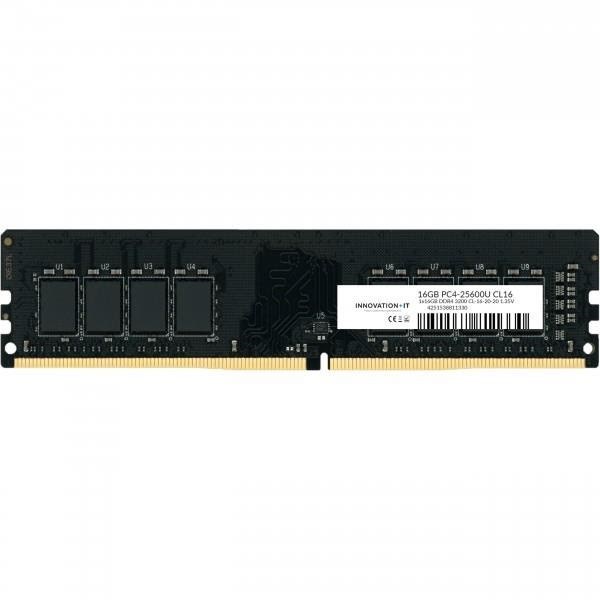 Innovation IT Ddr4-3200 - 16gb - Cl16 - Single Channel (1 Pcs) - Schwarz - Ram 4251538811330