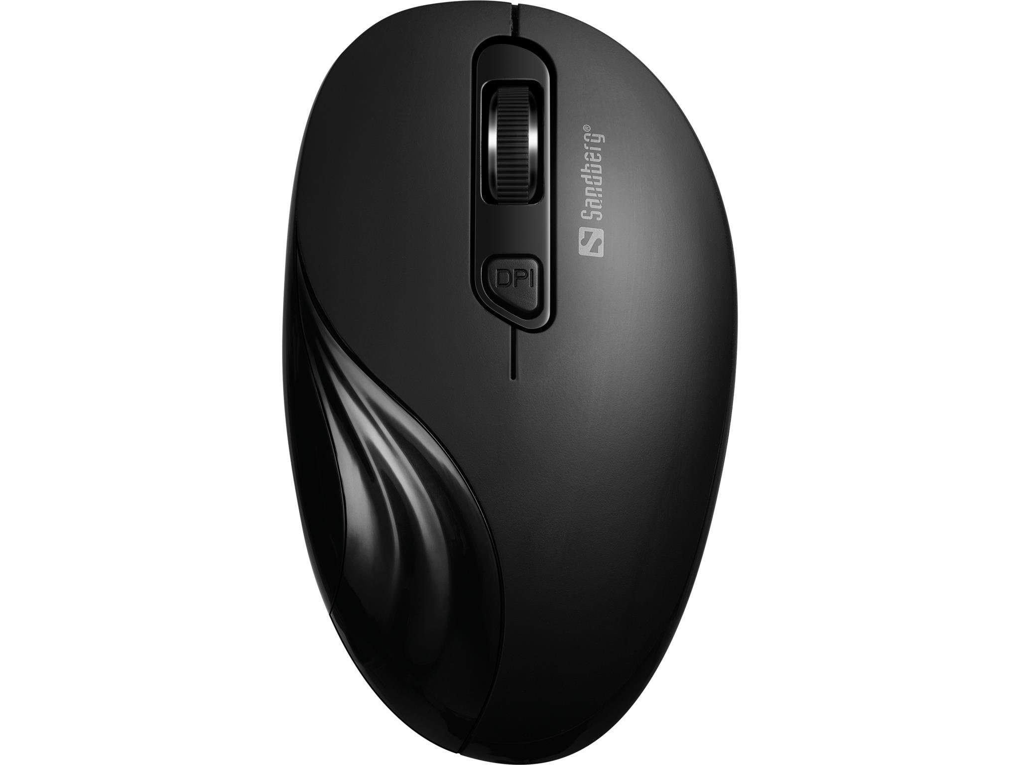 Sandberg Wireless Mouse - Maus (Schwarz) 631-03