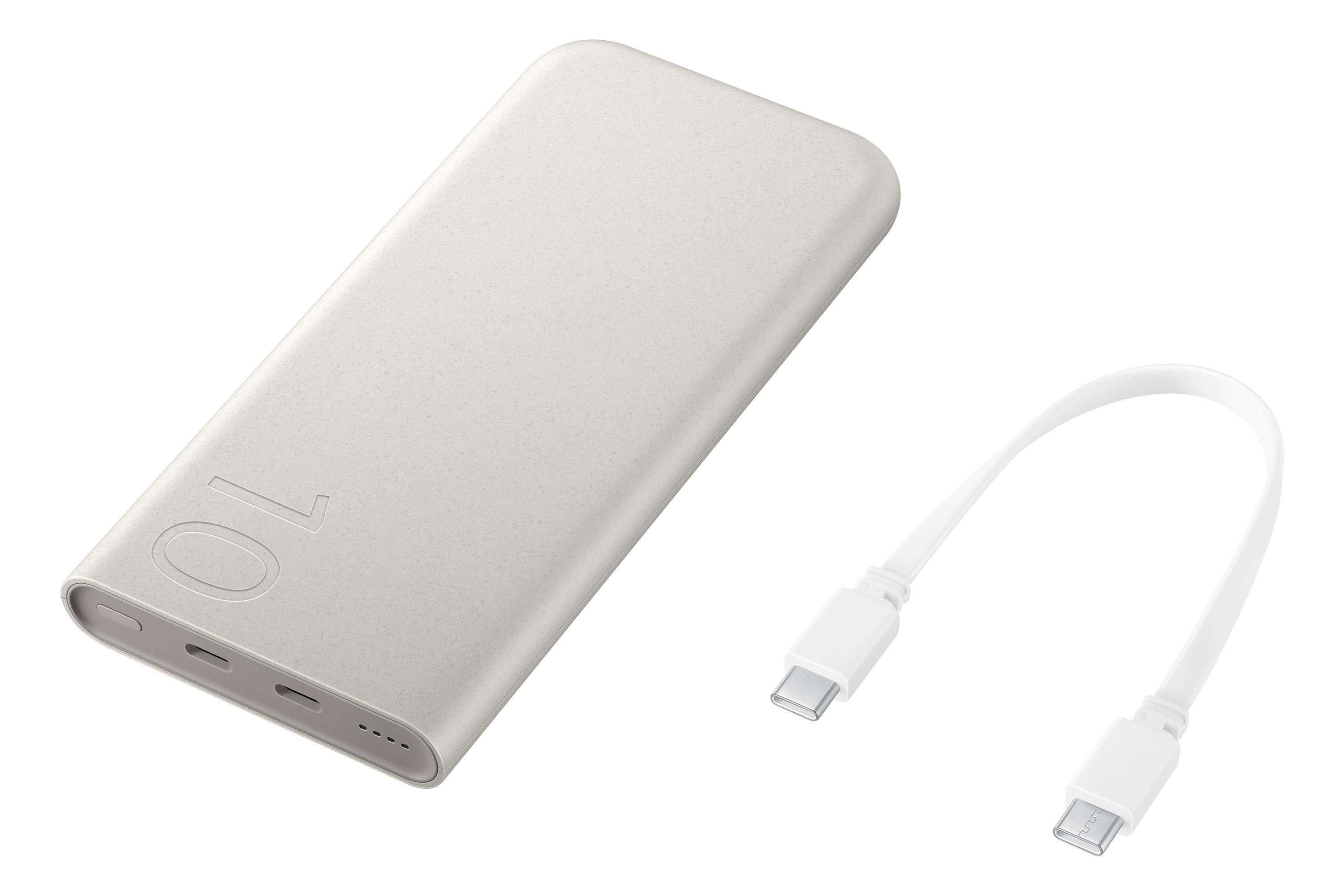 Samsung 10ah Battery Pack (Sfc 25w) - 10000 Mah - Powerbank Akku Beige Eb-p3400xuegeu