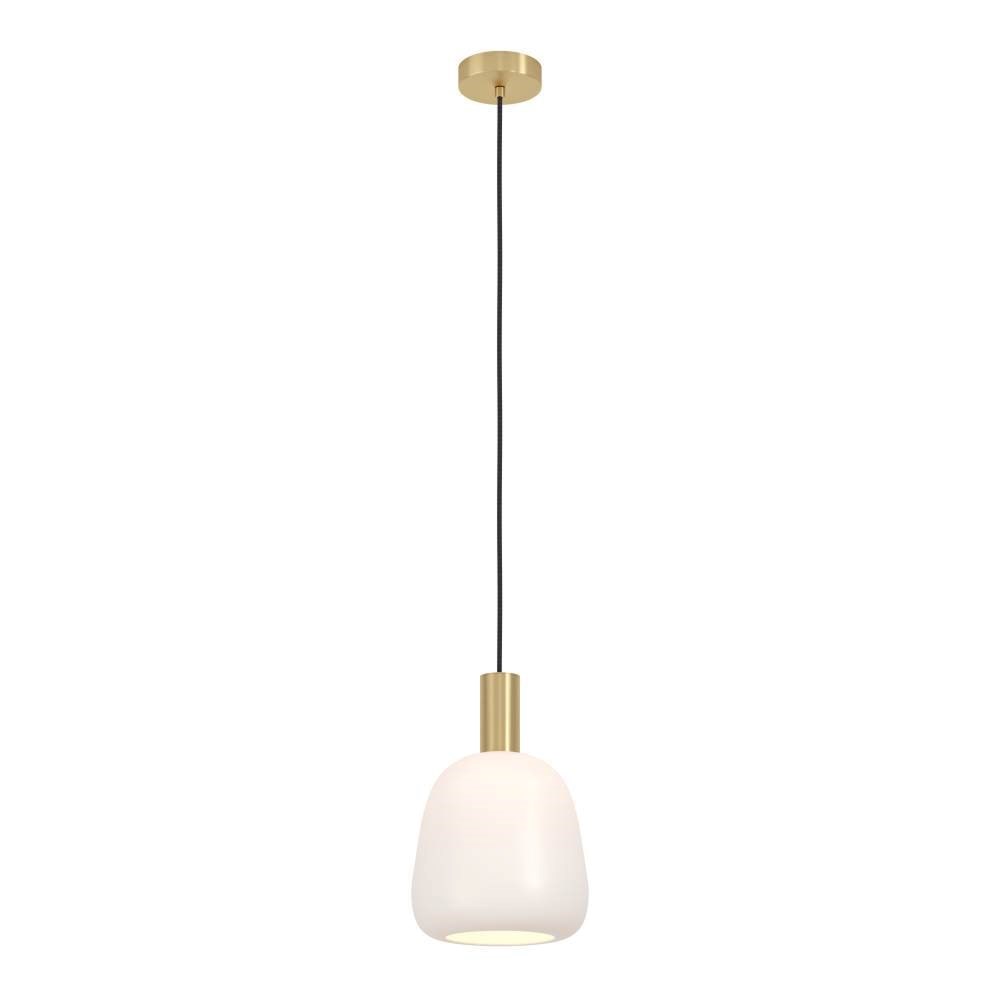 Eglo Manzanares Pendant E27 Ø225 Brushed Brass - Lampen