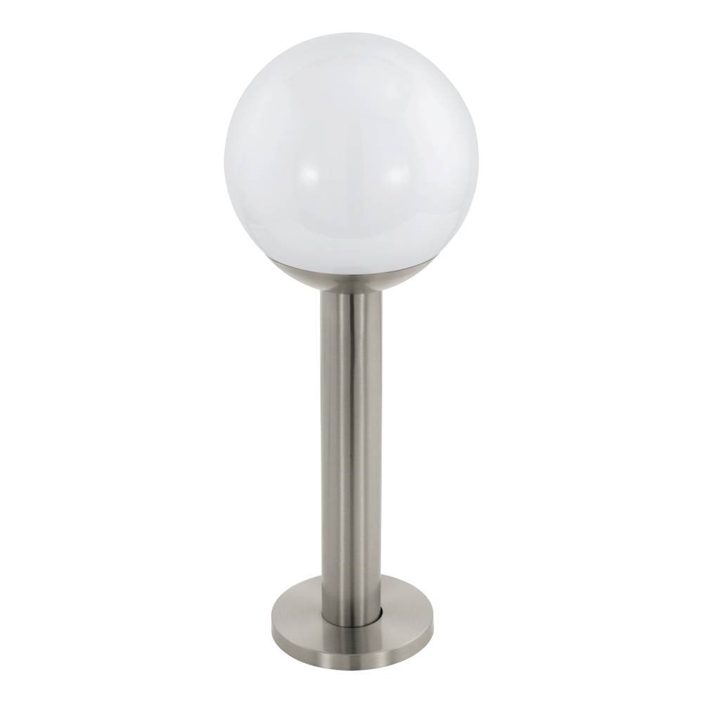 Eglo Nisia-z Garden Lamp Low Stainless Steel/white - Smart Home 900266