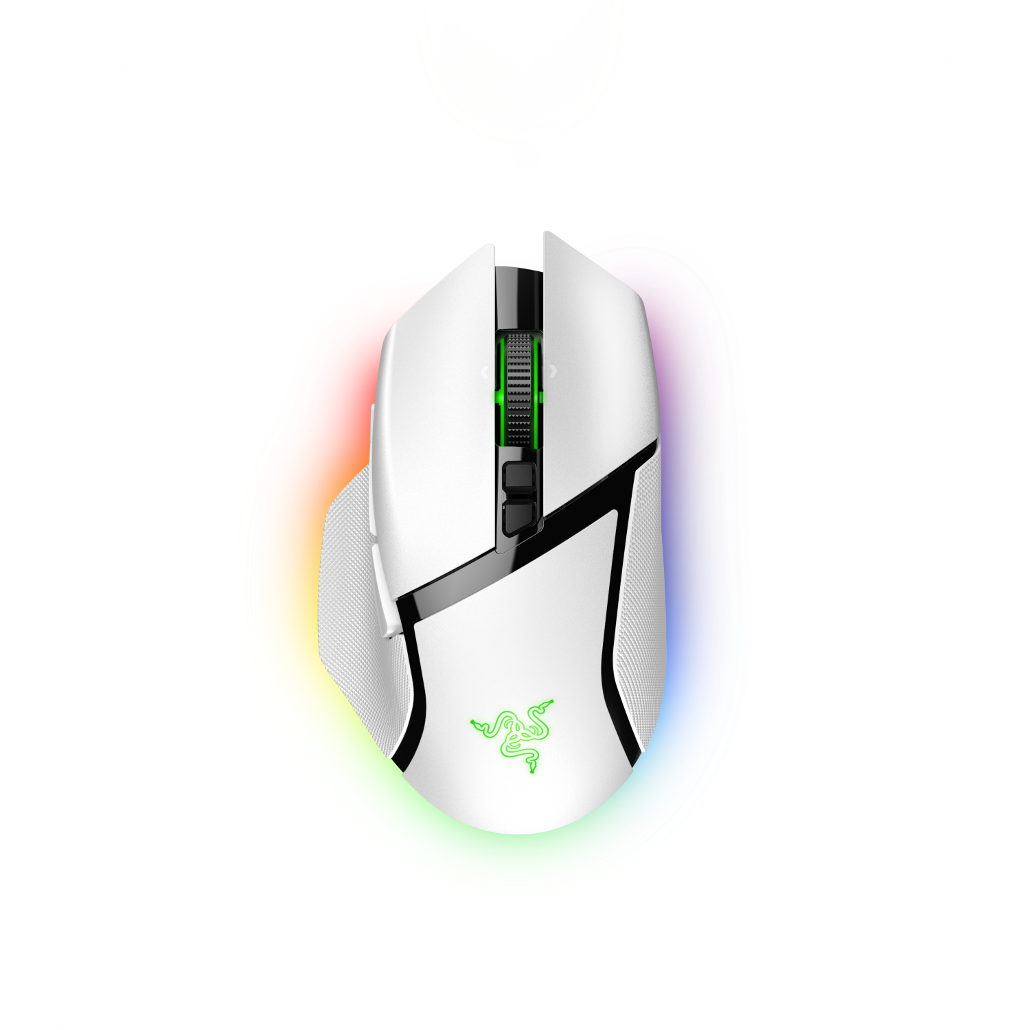 Razer Basilisk V3 Pro - Mercury - Gaming Maus (Weiß Mit Rgb Licht) Rz01-04620200-r3g1