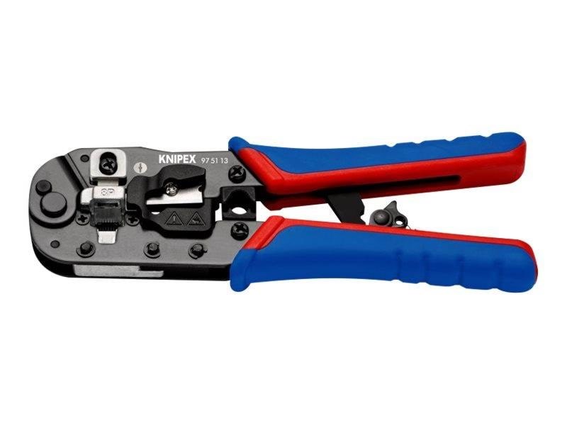 Knipex Crimp Tool - For Rj45 Western Plugs - Netzwerkzubehoer 97 51 13