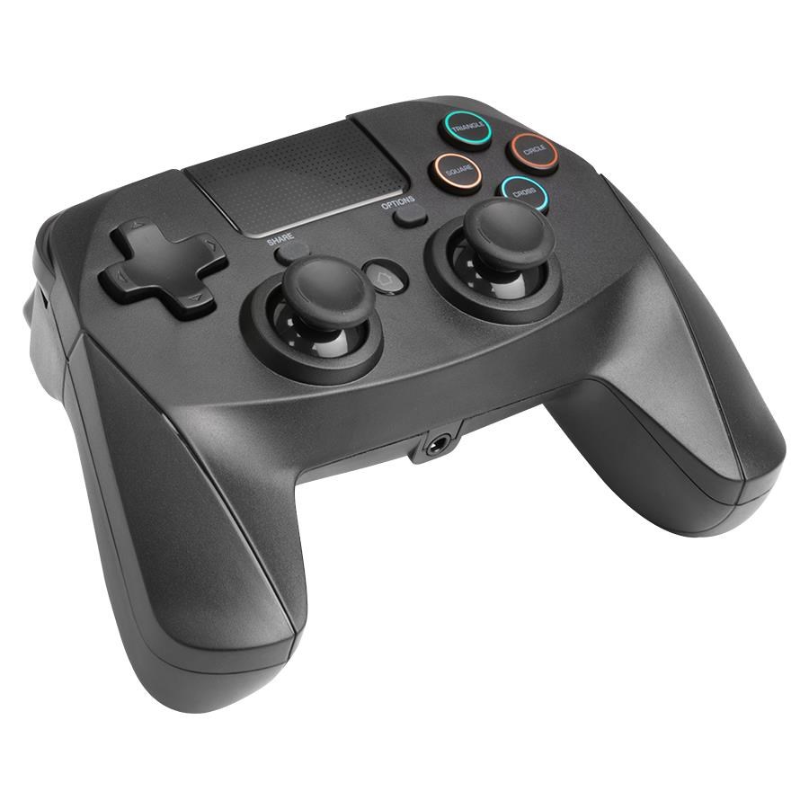 Snakebyte Game:Pad 4 S Wireless (Black) - Wireless Controller - Sony Playstation 4 - Gaming Zubehoer Sb909375