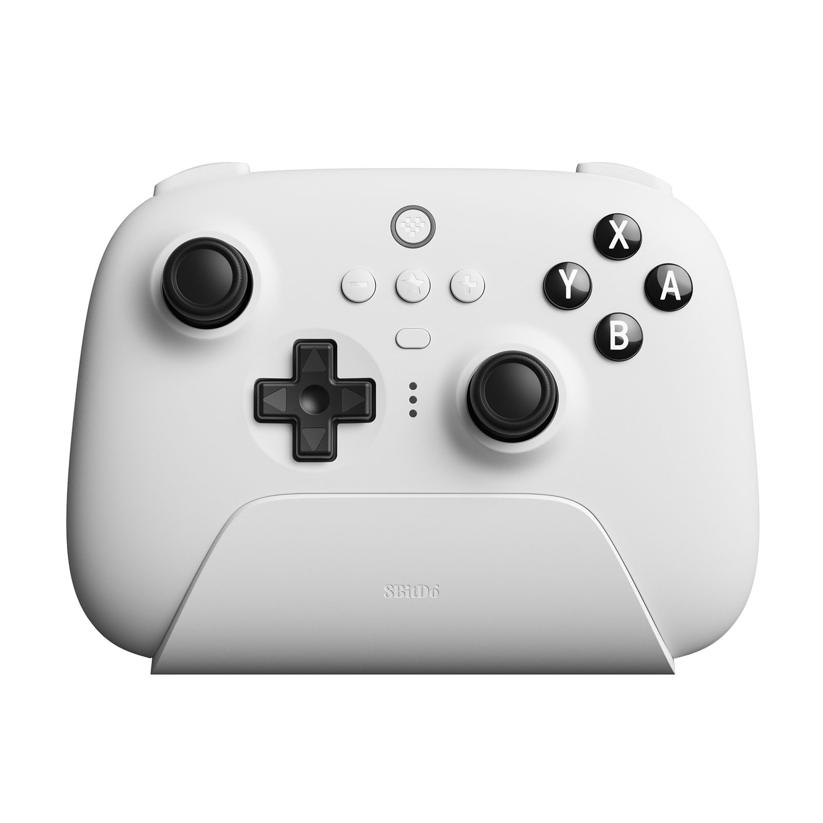 8bitdo Ultimate Bluetooth Controller w/ Charging Dock - White - Wireless - Nintendo Switch - Gaming Zubehoer Ret00315