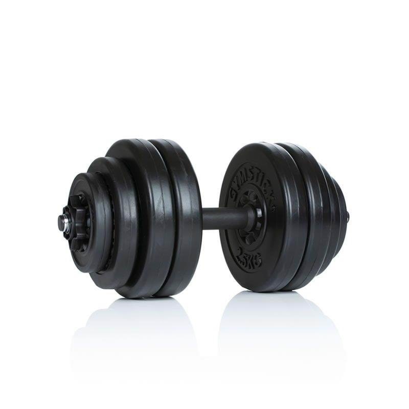Gymstick Vinyl Dumbbell Set 15kg - Sport Fitness 61122-15
