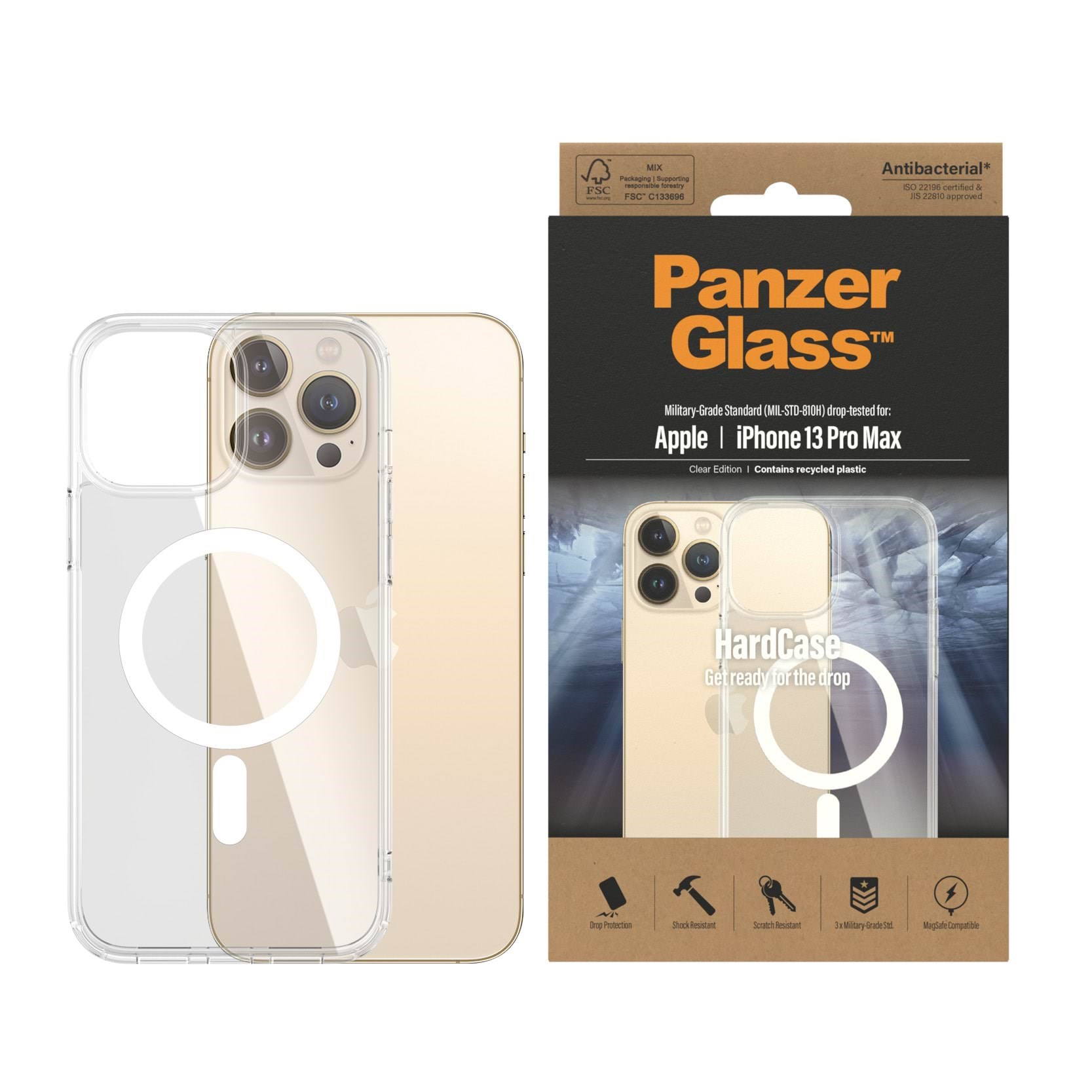 Panzerglass Hardcase Magsafe Compatible Iphone 13 Pro Max - Handys Cover Cases