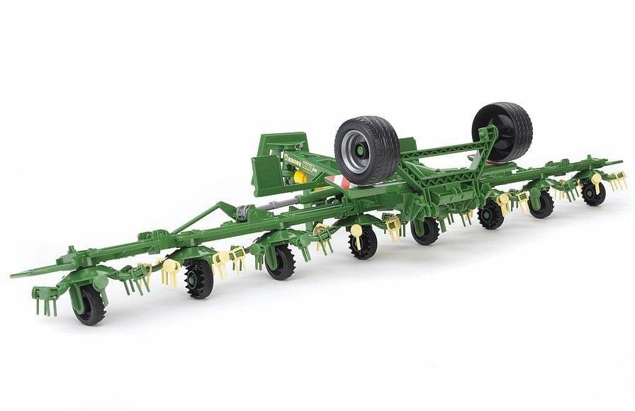 Bruder Krone Trailed Rotary Tedder With Running Gear Kwt 8.82 - Spielzeugauto Br2224