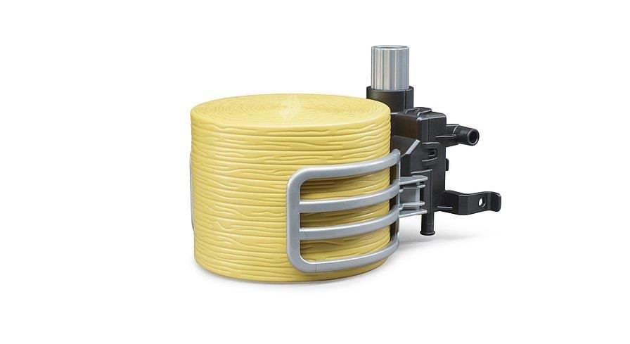 Bruder Accessory: Bale Gripper With 1 Round Bale - Spielzeugauto
