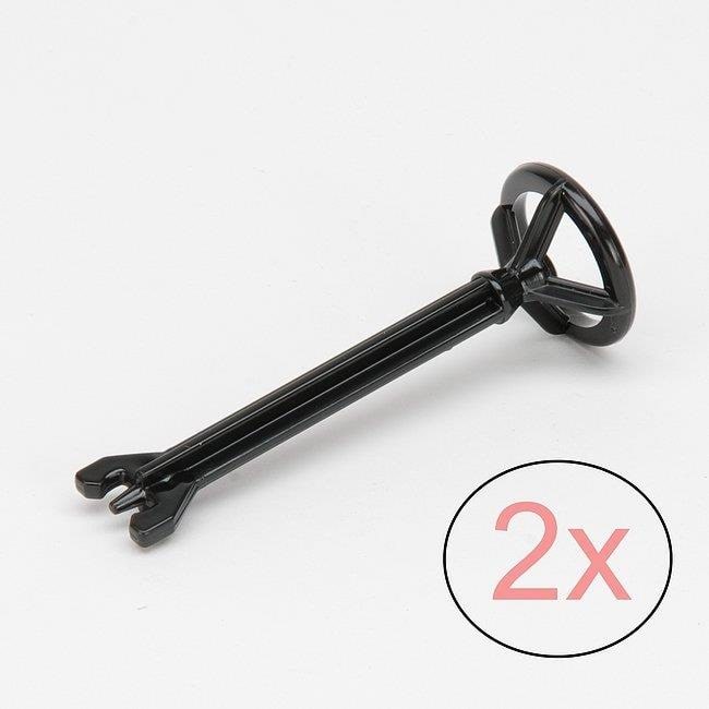 Bruder Steering Columns 2 Pcs - Spielzeugauto Br45001
