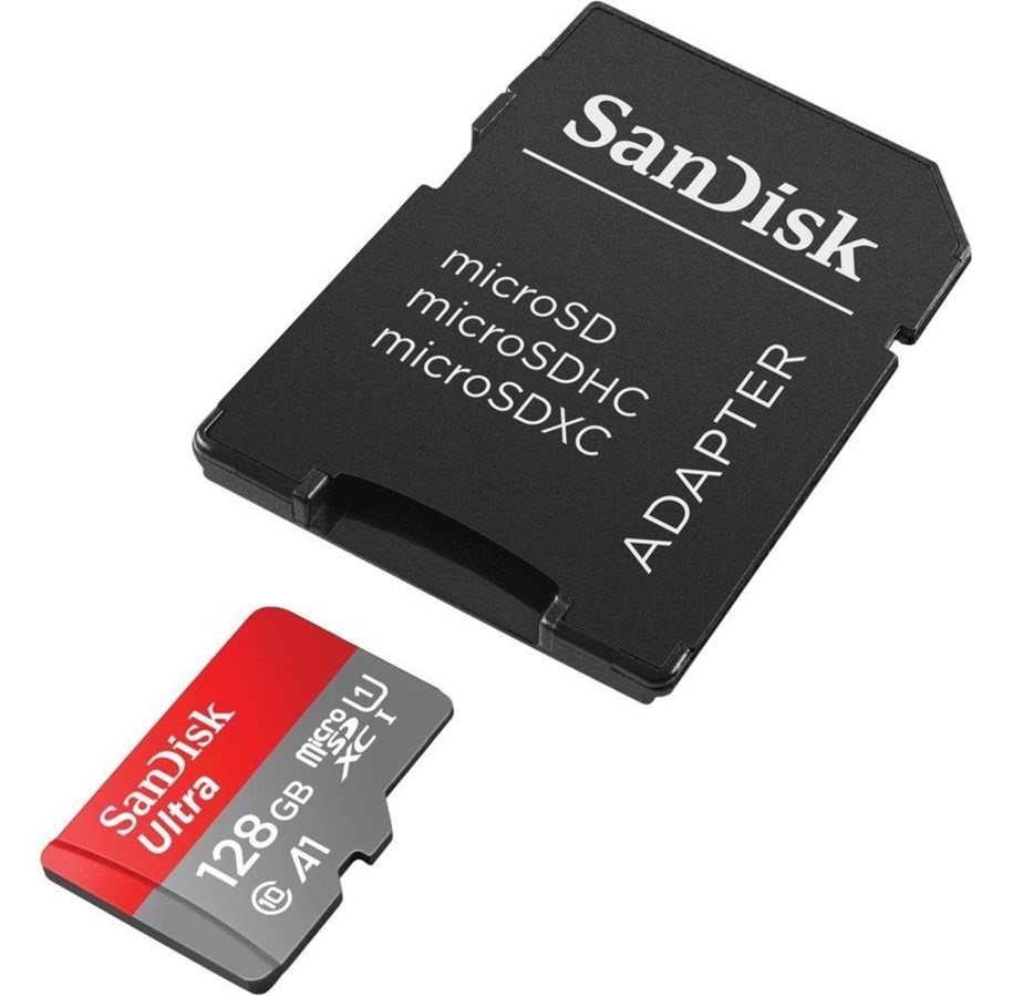 Sandisk Ultra Microsd/sd - 140mb/s - 128gb - Speicherkarten Sdsquab-128g-gn6ma