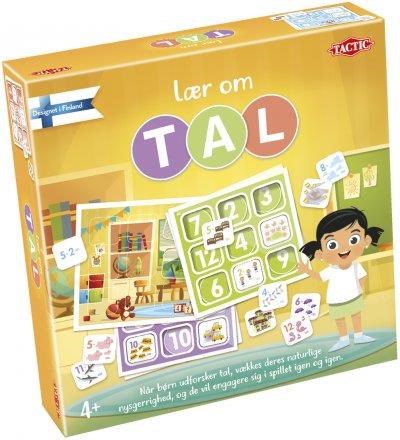 Tactic Lass Uns Zahlen Lernen - Brettspiele 58318