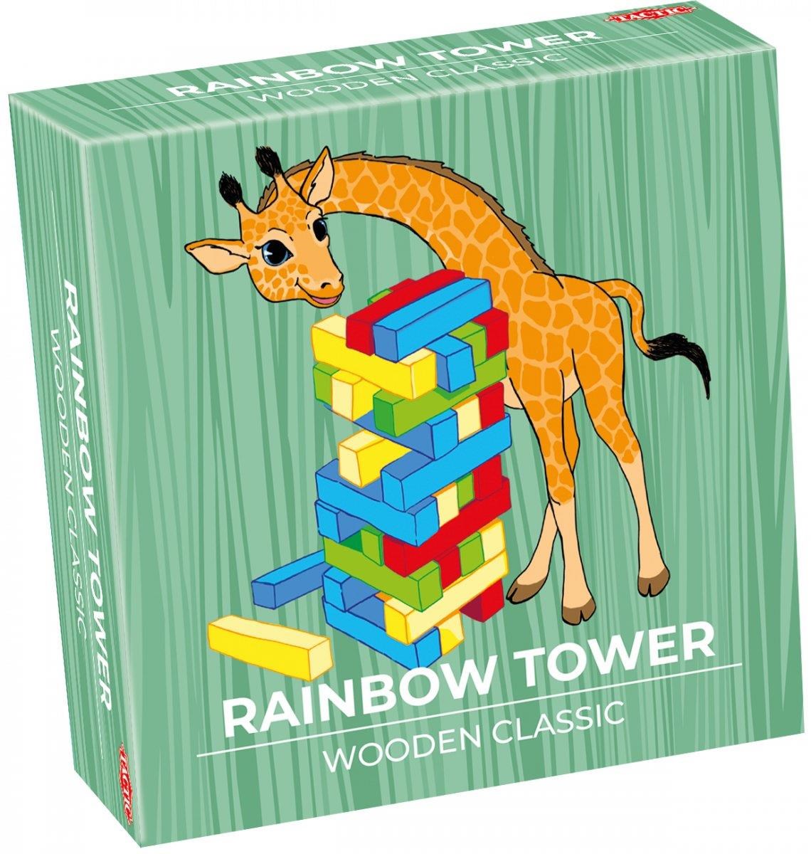 Tactic Trendy Rainbow Tower - Brettspiele