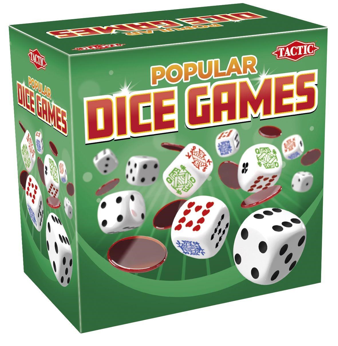 Tactic Popular Dice Games - Brettspiele 56530