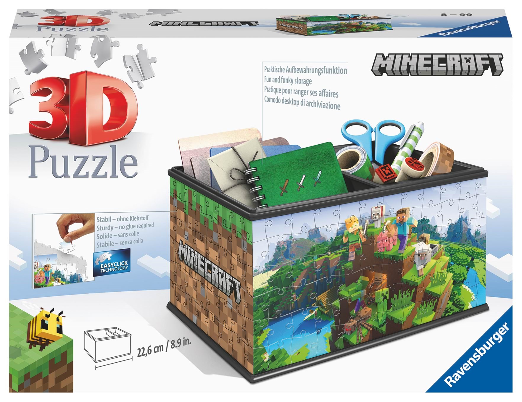 Ravensburger Aufbewahrungsbox Minecraft 3D Puzzle 10311286