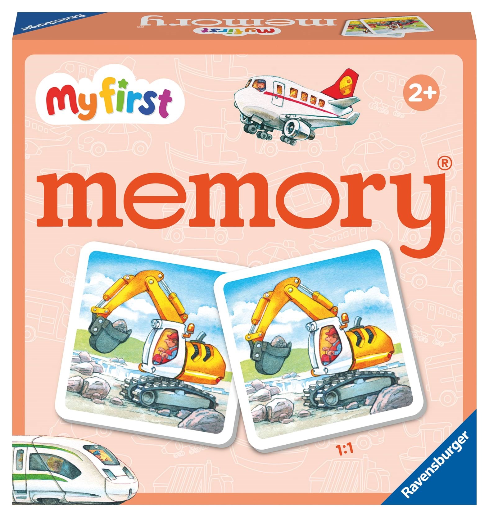 Ravensburger My First Memory Fahrzeuge - Brettspiele 10620878