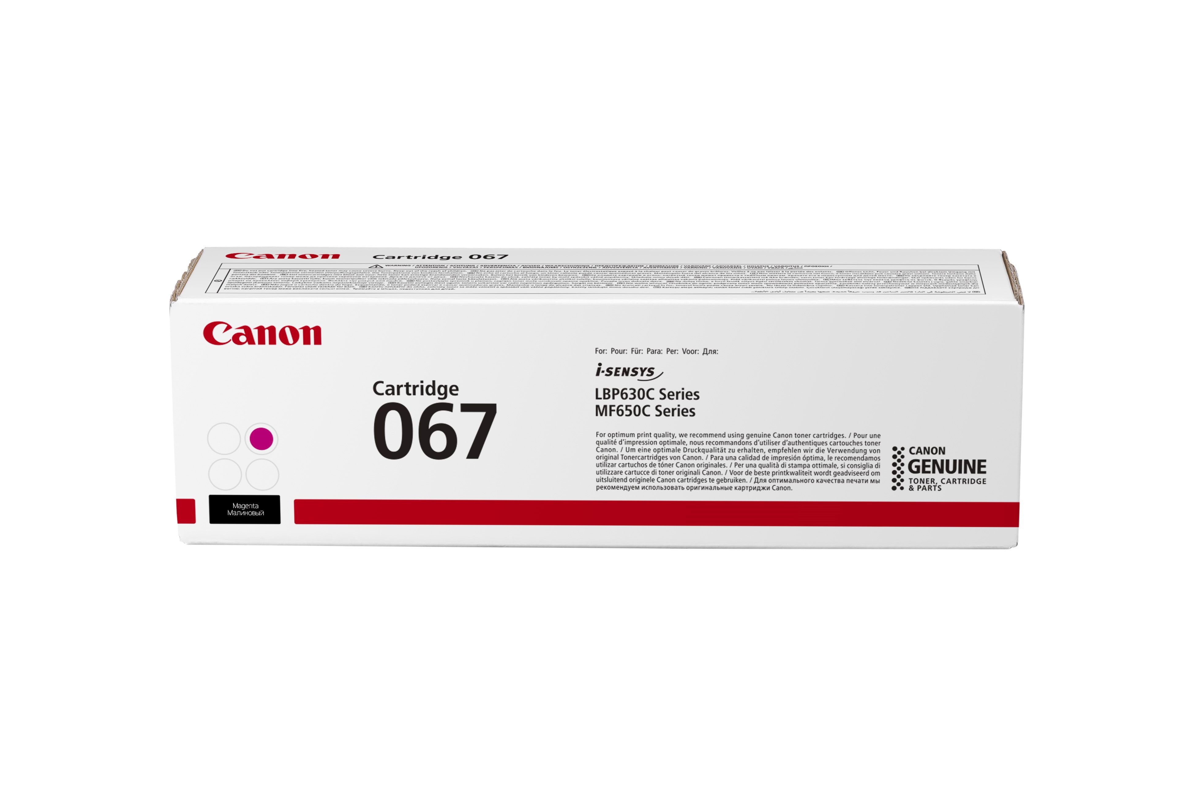 Canon Crg 067 / 5100c002 Magenta - Druckerzubehoer Tinte Toner